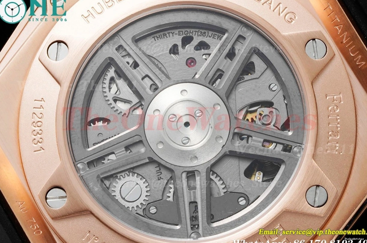 Edition YG 45mm Bang Big LE Ferrari HUB1241 Limited F1 HBF Unico 0329